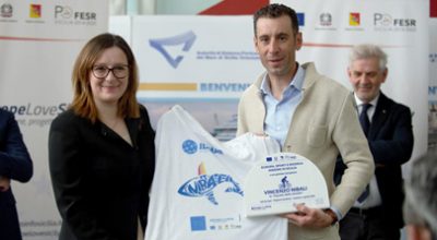 Fondi Ue, l’assessore Pagana e Vincenzo Nibali hanno presentato la serie Alè Europe e il progetto Idmar