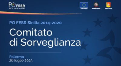 Fondi europei: il 26 luglio a Palermo il Comitato di sorveglianza del Po Fesr Sicilia 2014-2020