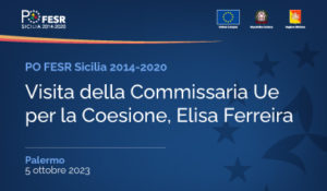 Fondi Ue: giovedì 5 ottobre a Palermo la Commissaria europea Elisa Ferreira